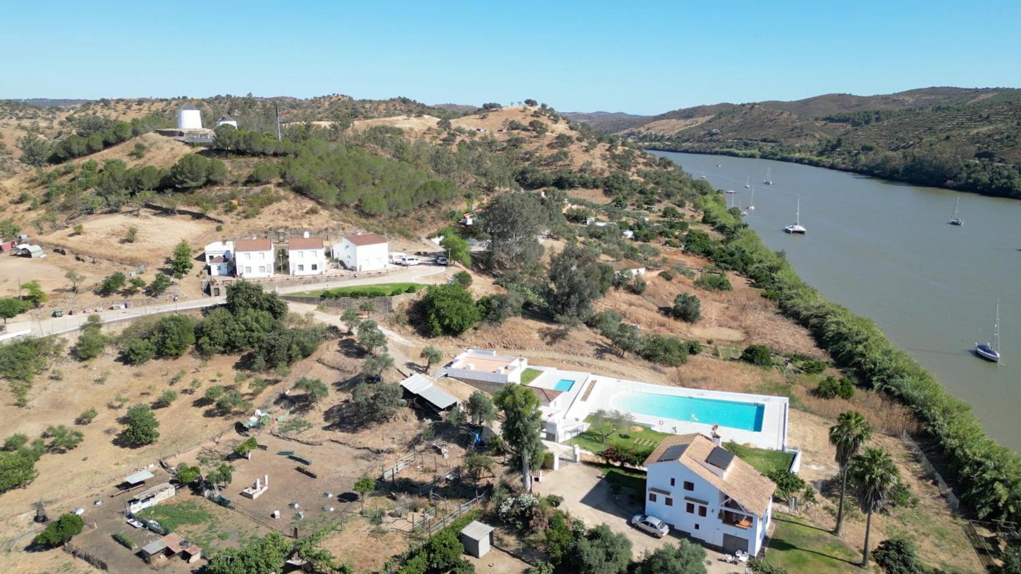 Los Molinos Sanlúcar de Guadiana Exterior foto