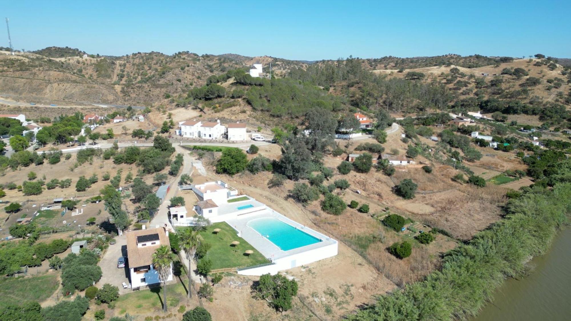 Los Molinos Sanlúcar de Guadiana Exterior foto